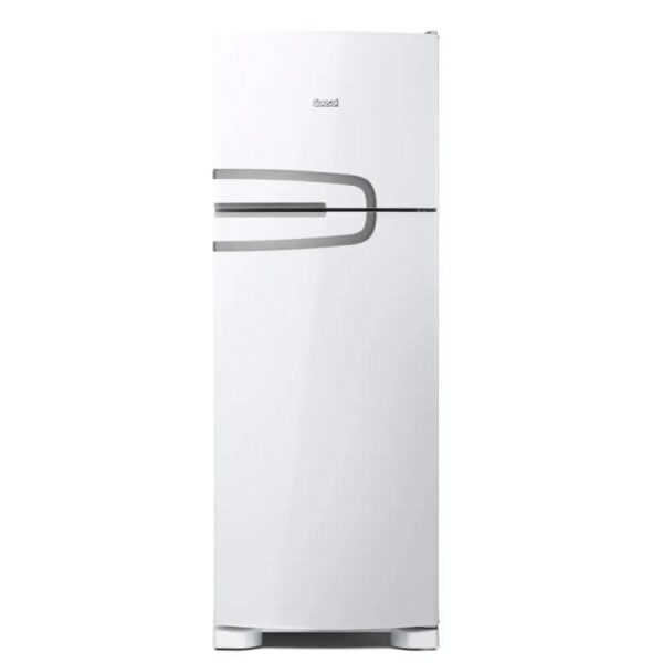 Geladeira / Refrigerador Duplex CRM39AB Consul Frost Free 340 litros Branca com Prateleiras Altura Flex 220 V