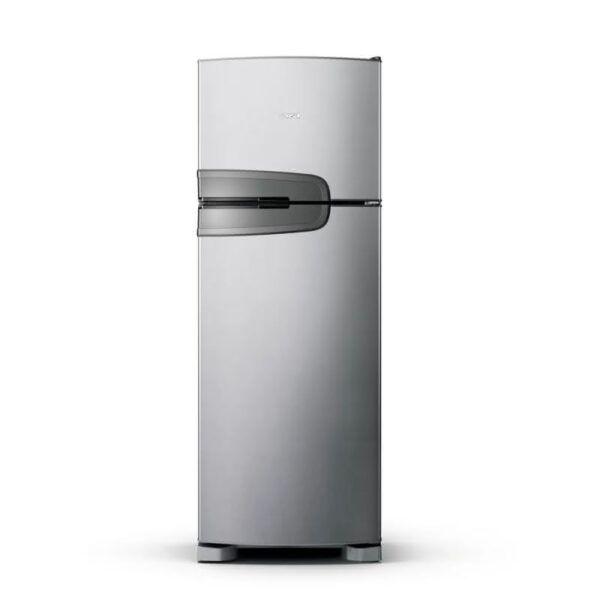 Geladeira / Refrigerador Duplex CRM39AK Consul Frost Free 340 litros Evox com Prateleiras Altura Flex 220 V 1
