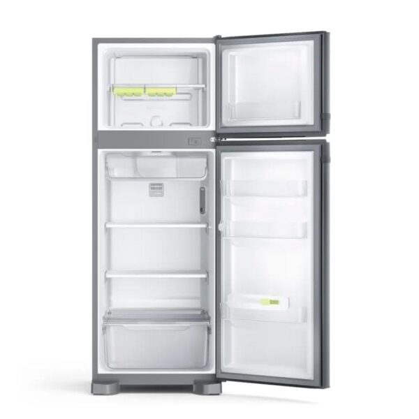 Geladeira / Refrigerador Duplex CRM39AKConsul Frost Free 340 litros Evox com Prateleiras Altura Flex 110 V 6