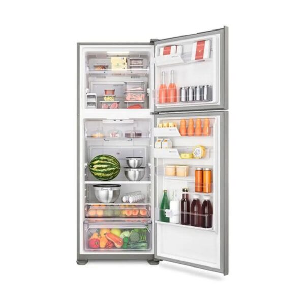 Geladeira / Refrigerador Duplex Electrolux DF56S 474 litros Frost Free Inox 110 V 4