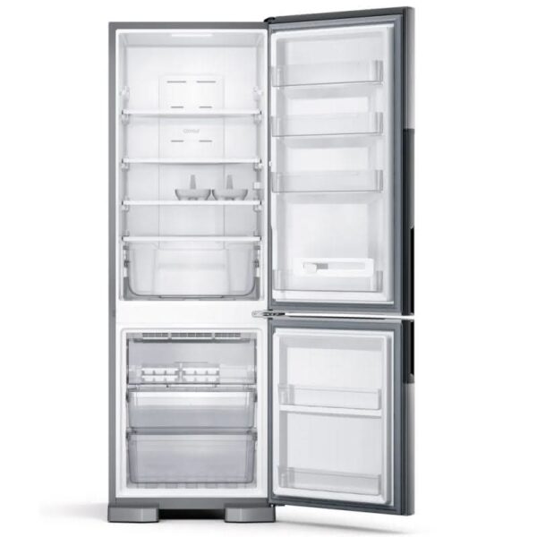 Geladeira / Refrigerador Inverse CRE44AKBNA Consul 397 litros Inox 220 V 2