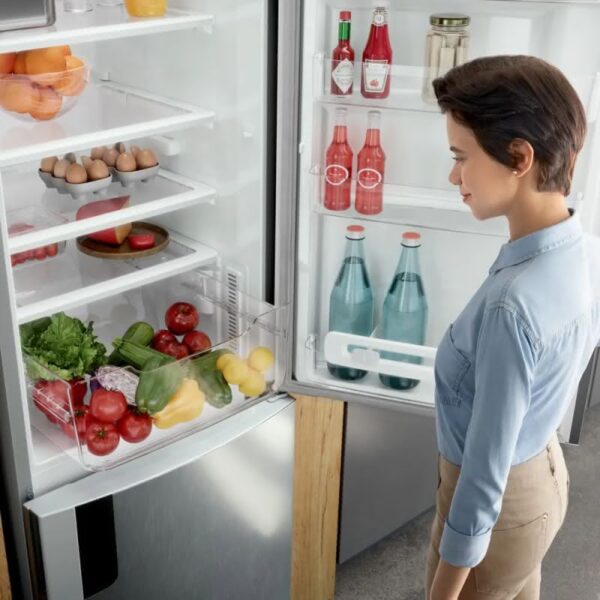Geladeira / Refrigerador Inverse CRE44AKANA Consul 397 litros Inox 110 V 4