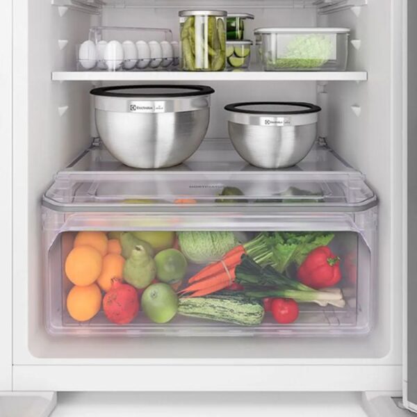 Geladeira / Refrigerador Duplex IF55 Electrolux Top Freezer com Inverter 431 litros Frost Free Branco 220 V 3