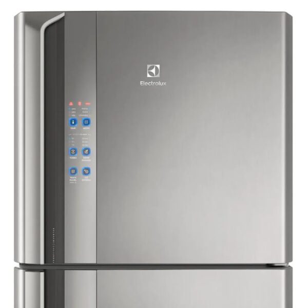 Geladeira / Refrigerador Duplex IF55S Electrolux Top Freezer com Inverter 431 litros Frost Free Inox 220 V 2