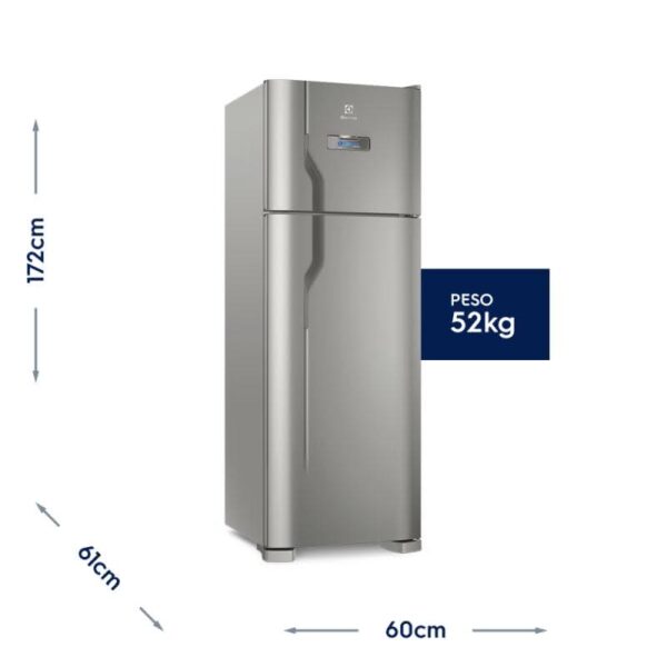 Geladeira / Refrigerador TF39S Inox Frost Free 310 Litros Electrolux 220 V 5