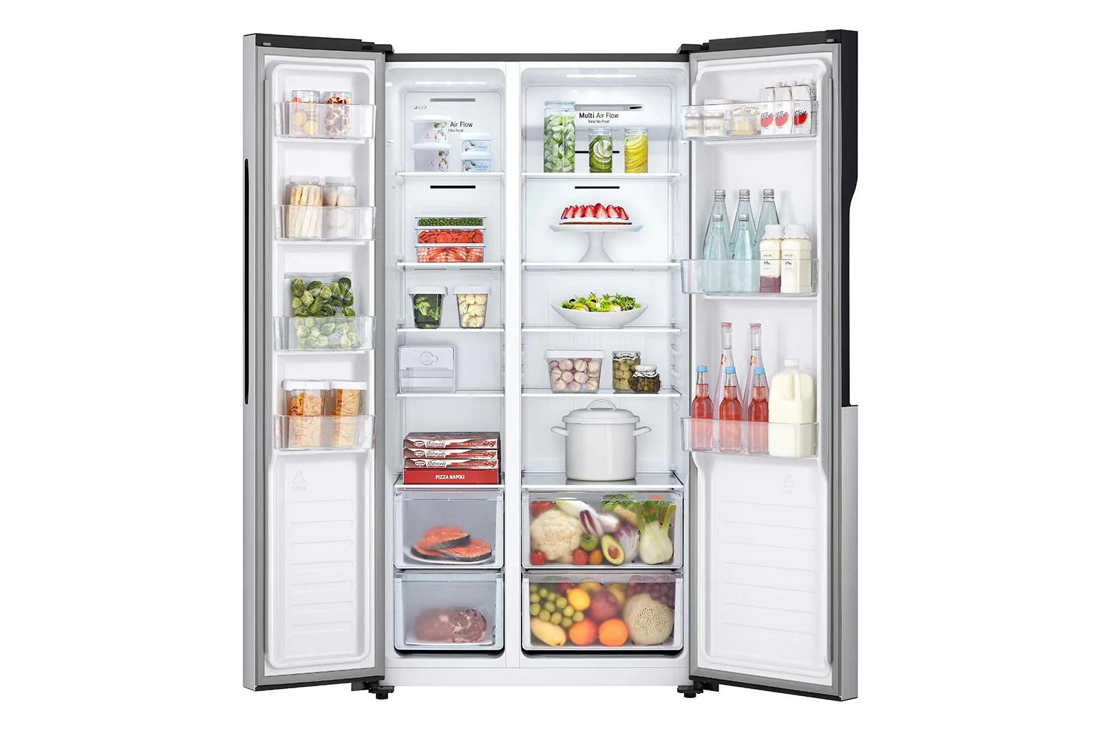 Geladeira LG Side by Side 519L – Compressor Inverter GC-B187PQAM – 220V 12