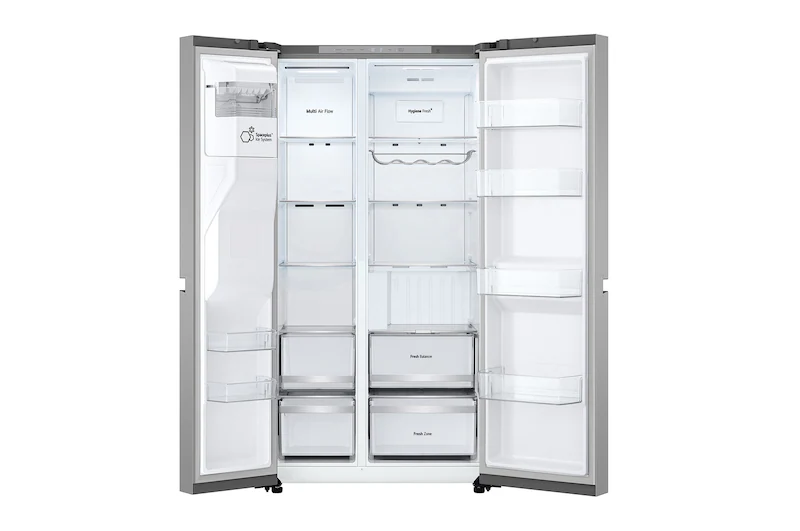 Geladeira Smart LG Frost Free Inverter 638L Side by Side Bivolt Inox (GC-L267KLQ) 3