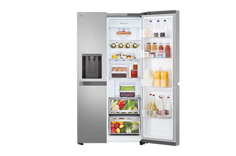 Geladeira Smart LG Frost Free Inverter 638L Side by Side Bivolt Inox (GC-L267KLQ) 4