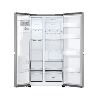 Geladeira Smart LG Frost Free Inverter 638L Side by Side Bivolt Inox (GC-L267KLQ) 8