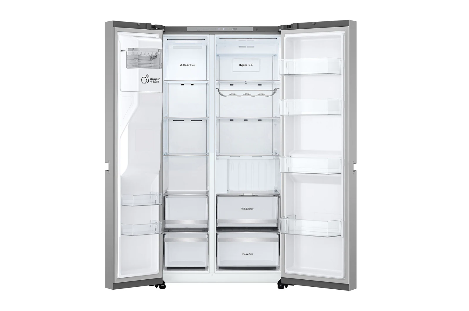 Geladeira Smart LG Frost Free Inverter 638L Side by Side Bivolt Inox (GC-L267KLQ) 12