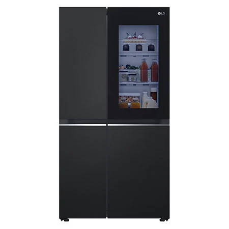 Geladeira LG Smart Inverter Side by Side Cor Black Inox - 220V GC-V257SQV2 1