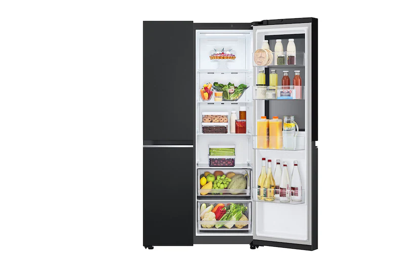Geladeira LG Smart Inverter Side by Side Cor Black Inox - 220V GC-V257SQV2 3