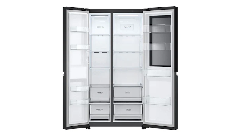 Geladeira LG Smart Inverter Side by Side Cor Black Inox - 220V GC-V257SQV2 4