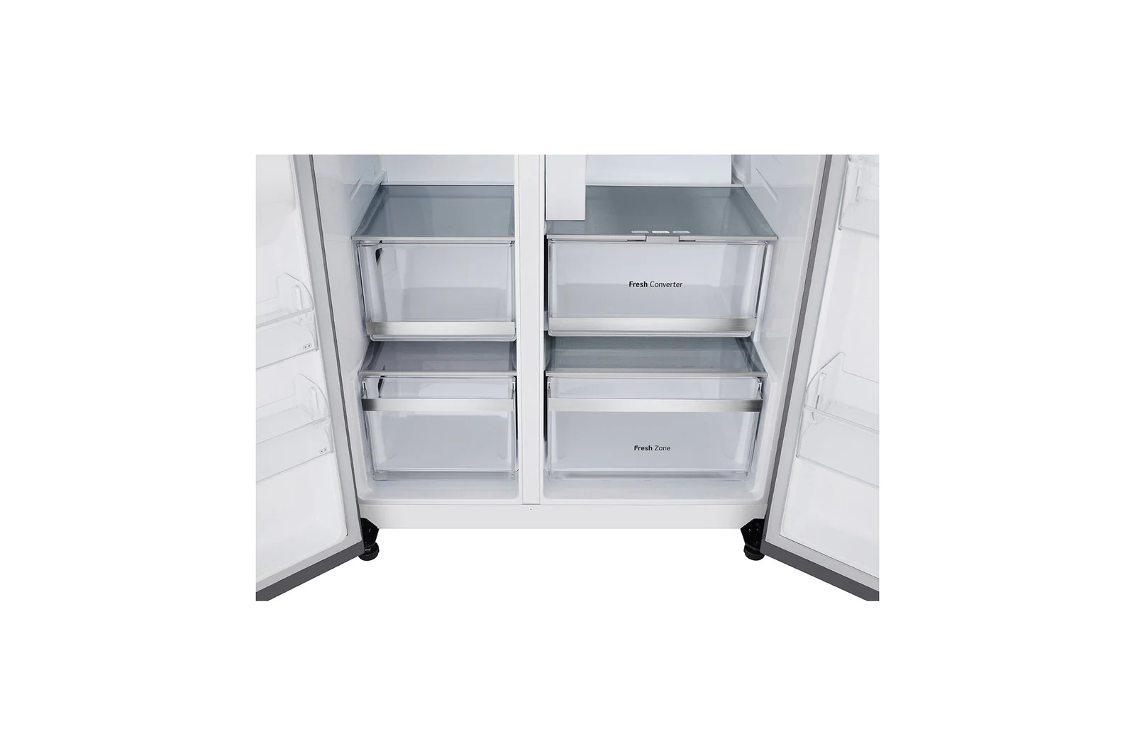 Geladeira Smart LG Frost Free Inverter 628L Side by Side InstaView Bivolt Inox Look 10