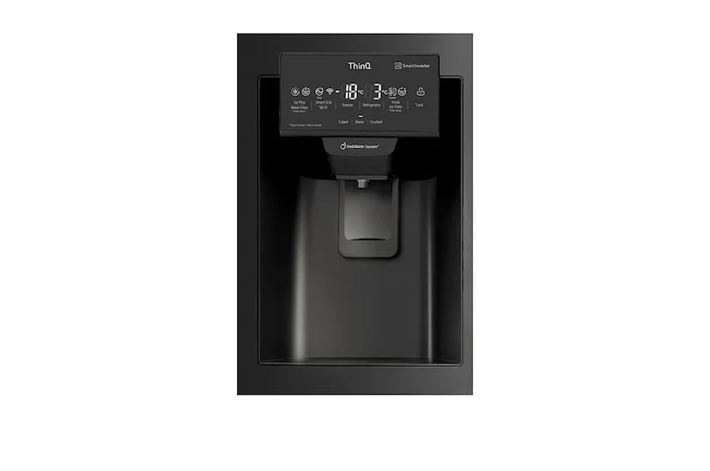 Geladeira Smart LG Inverter French Door InstaView Door-in-Door 660 litros Black Inox ThinQ GM-X288NQXH - Imagem 4