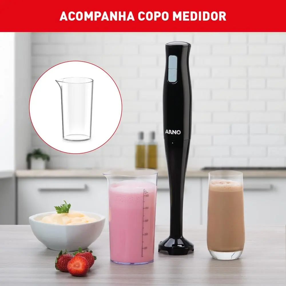 Mixer Arno Turbomix Duo Cor Preto 9