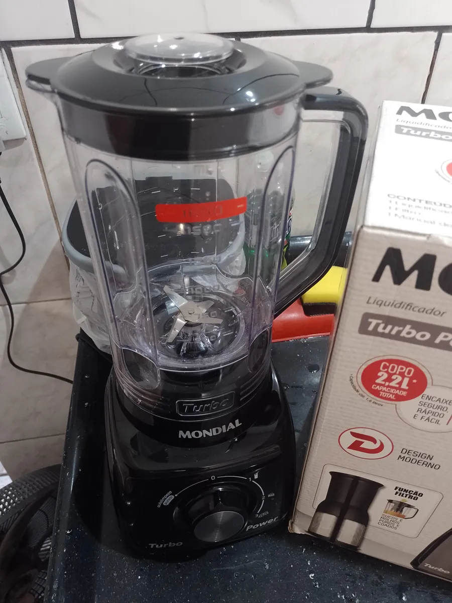 Liquidificador Turbo Power Mondial 550W - L-99 FB 14