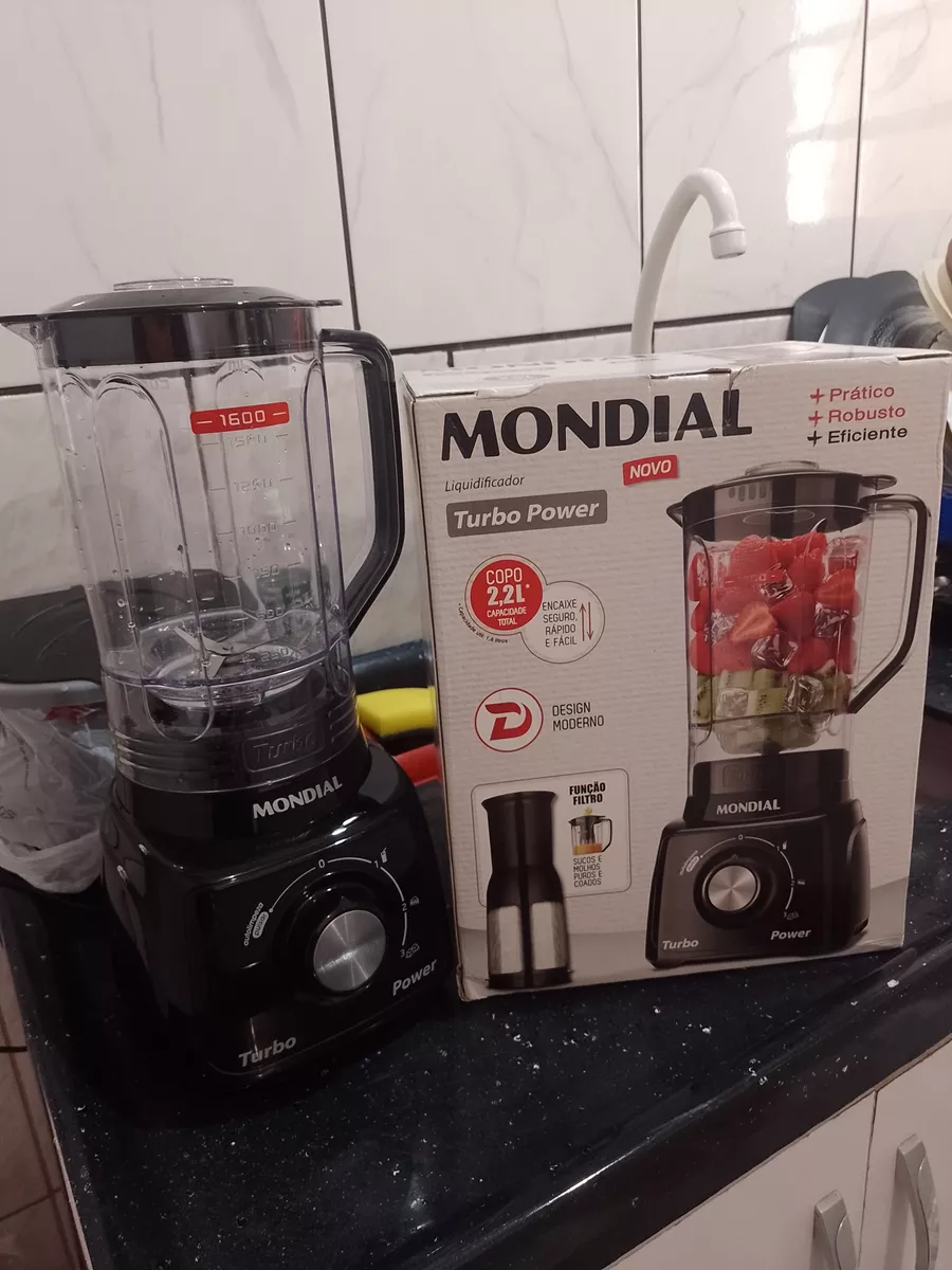 Liquidificador Turbo Power Mondial 550W - L-99 FB 16