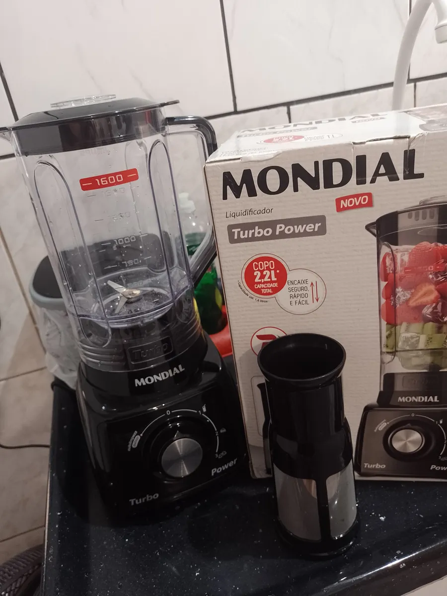 Liquidificador Turbo Power Mondial 550W - L-99 FB 18