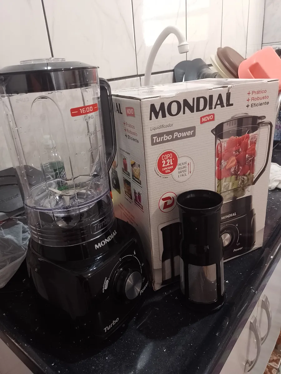 Liquidificador Turbo Power Mondial 550W - L-99 FB 19