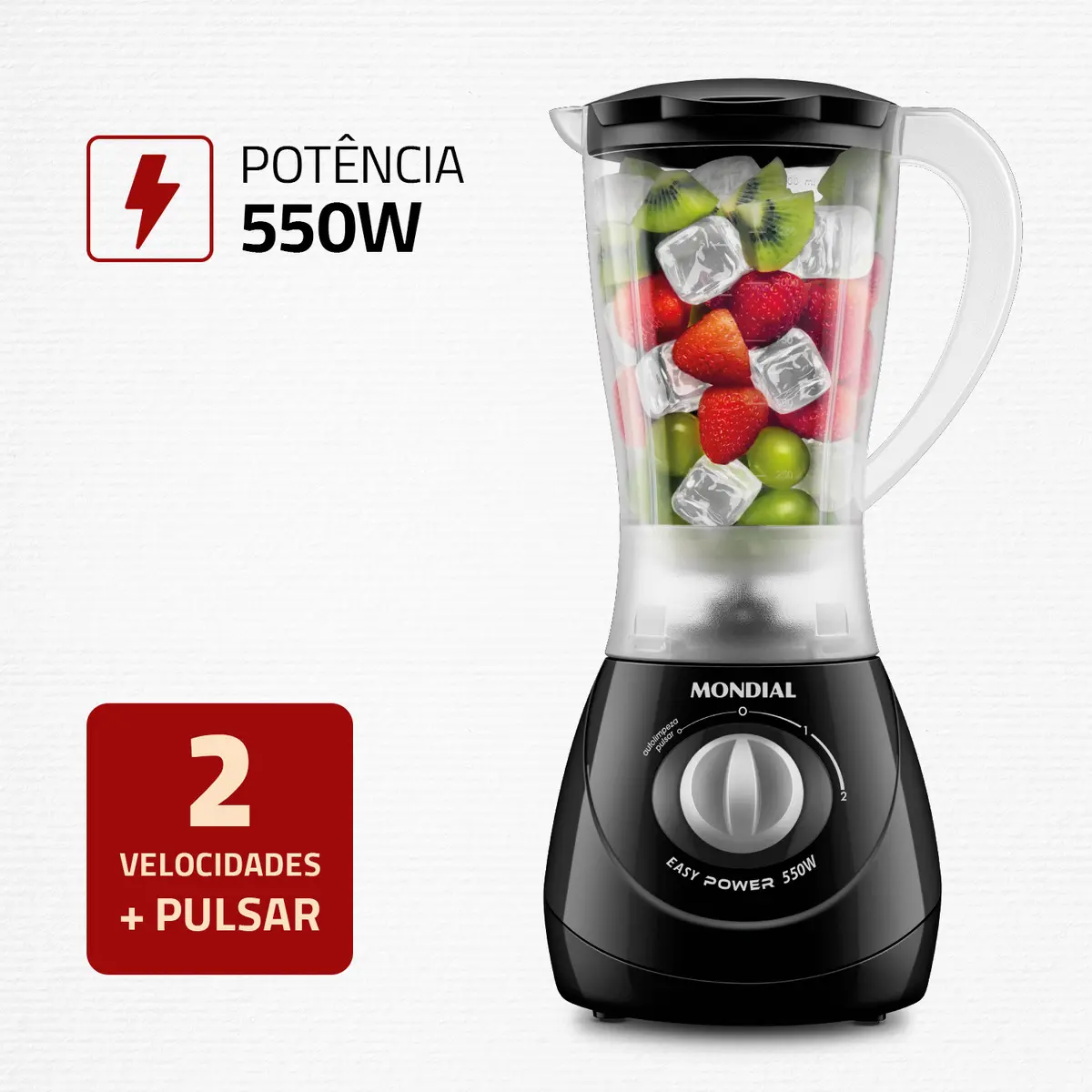 Liquidificador Easy Power Mondial 550W - L-550-B 6