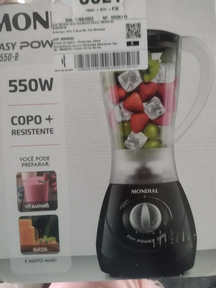 Liquidificador Easy Power Mondial 550W - L-550-B 12
