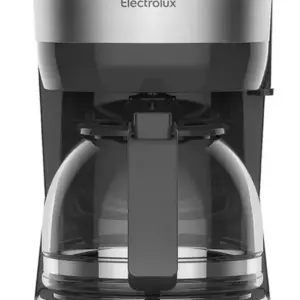 Cafeteira Elétrica Electrolux Jarra vidro, acabamento inox filtro Permanente Removível Sistema Corta Pingos Capacidade 15 xicaras 600ml ECM10