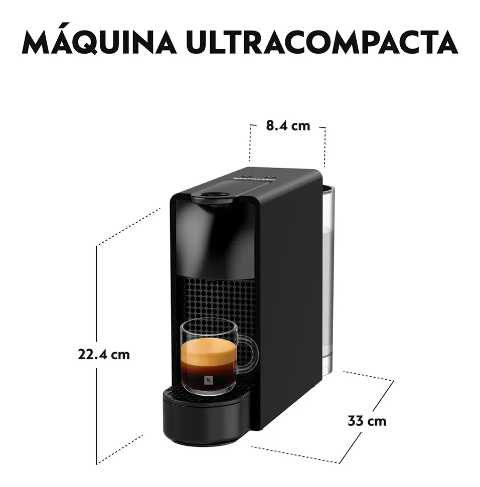 Cafeteira Nespresso Essenza Mini Preta 9