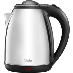 Chaleira Elétrica Inox Elgin 1,8 Litros Prata