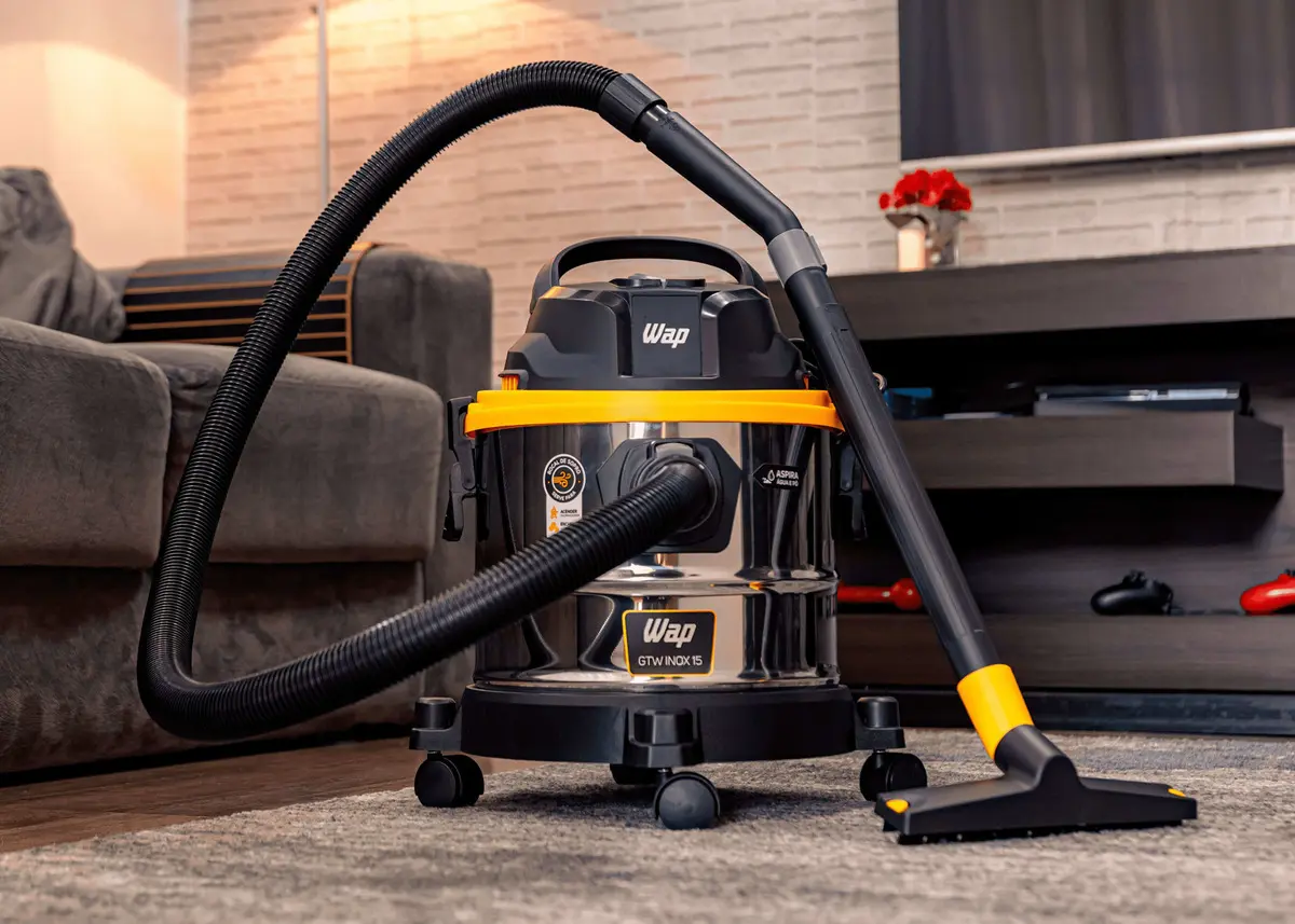 Aspirador de Pó e Água WAP GTW Inox 15 Barril 1700W 7
