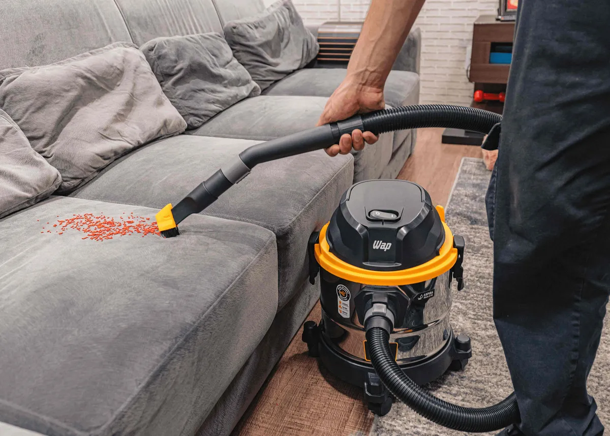 Aspirador de Pó e Água WAP GTW Inox 15 Barril 1700W 8