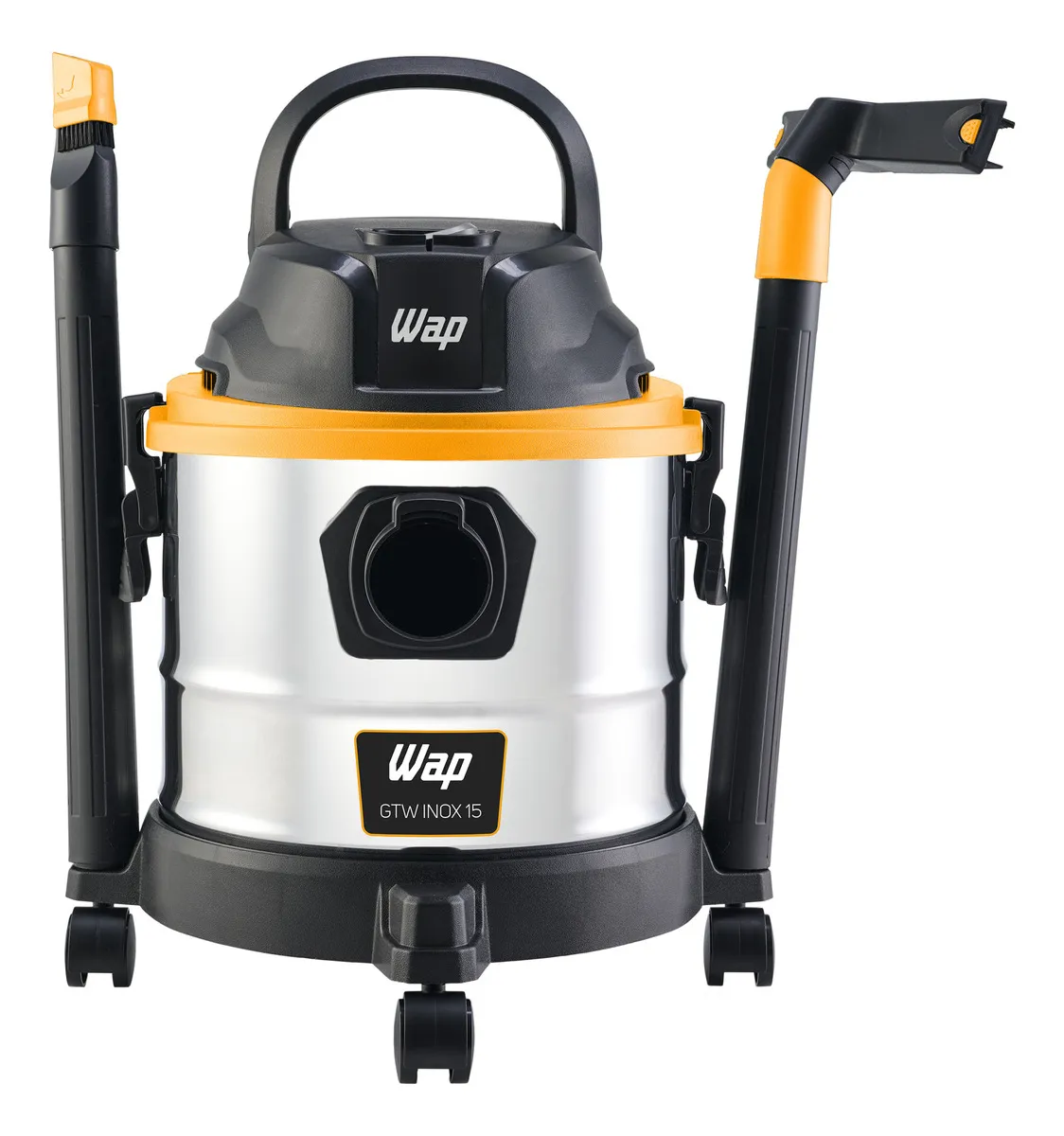Aspirador de Pó e Água WAP GTW Inox 15 Barril 1700W 10