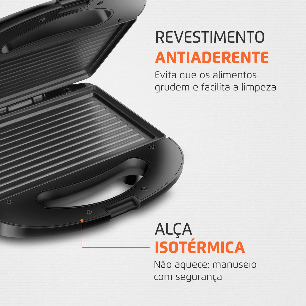 Sanduicheira Mondial Master Grill 750W S-20 7