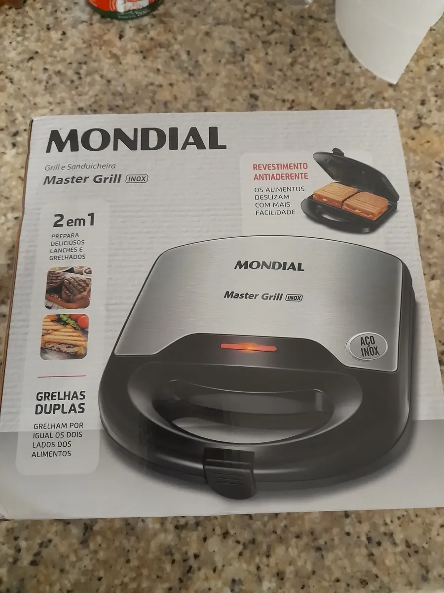 Sanduicheira Mondial Master Grill 750W S-20 15