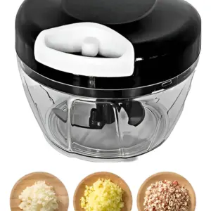 Mini Processador e Triturador de Alimentos Alho Cebola 500ml
