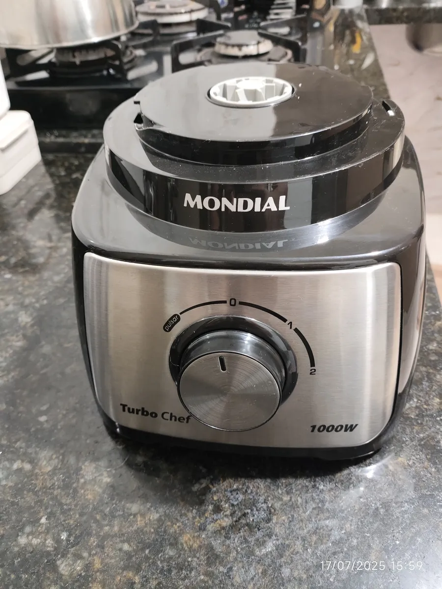 Multiprocessador Turbo Chef 5 em 1 Mondial 1000W MPN-01-B 12