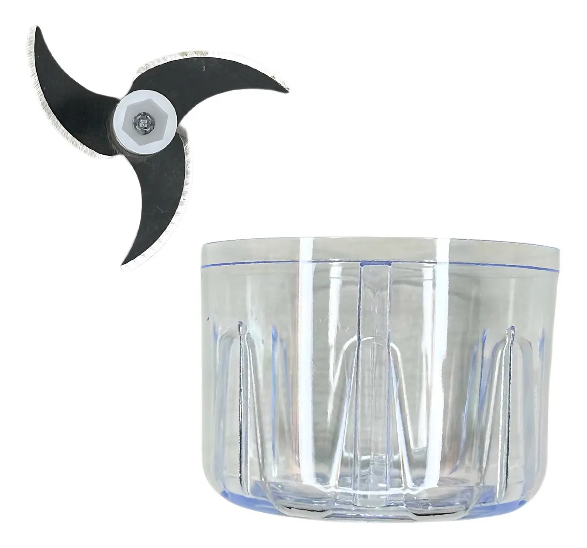 Mini Processador Moedor Elétrico Alho Sem Fio 250ml 12