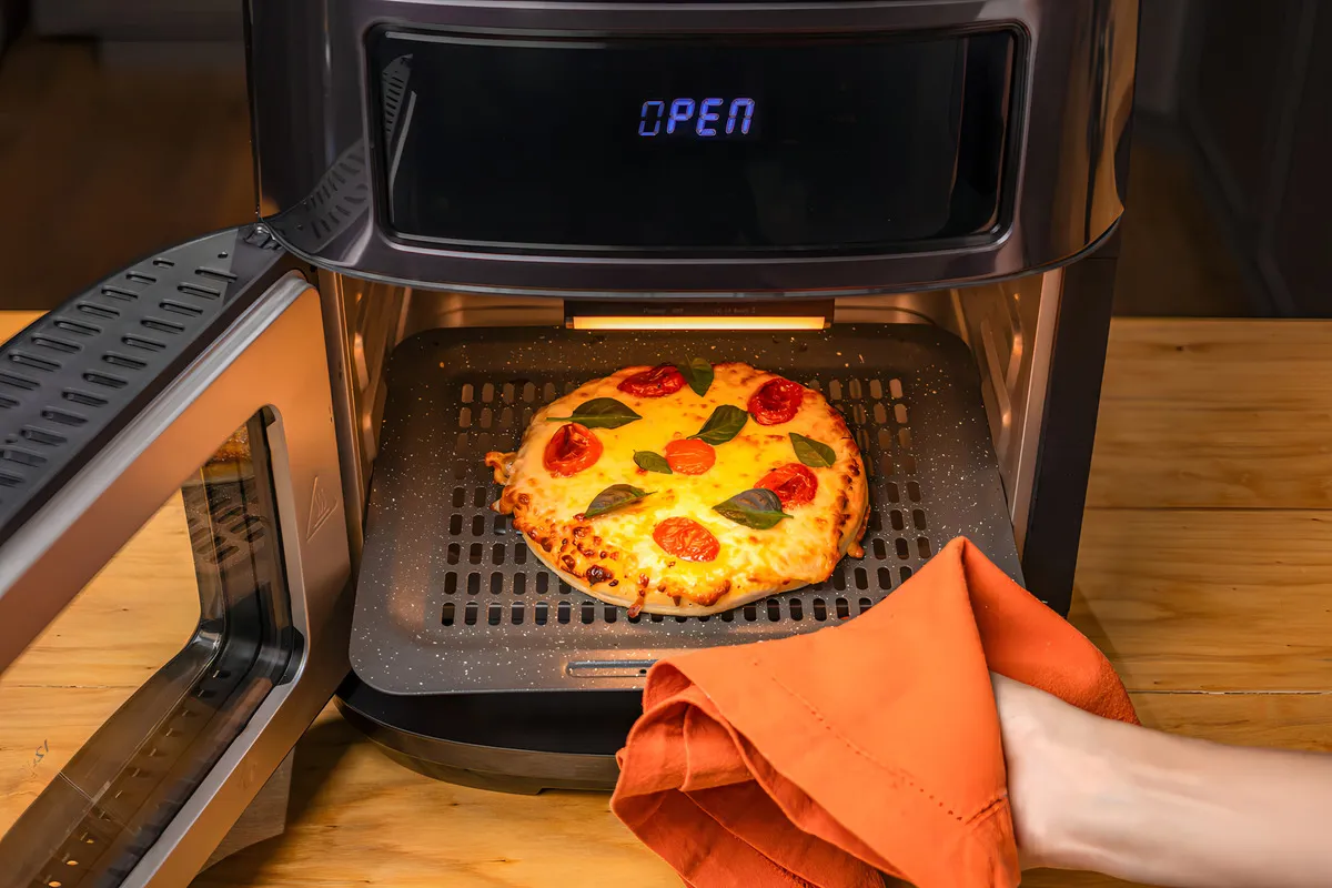 Fritadeira Air Fryer Oven Black Inox WAP WAOD2 12L 4 em 1 1800W 8