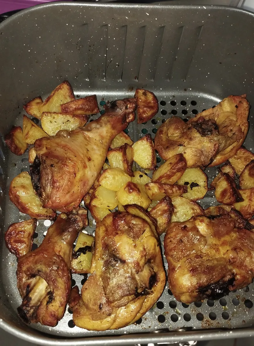 Fritadeira Air Fryer Oven Black Inox WAP WAOD2 12L 4 em 1 1800W 13
