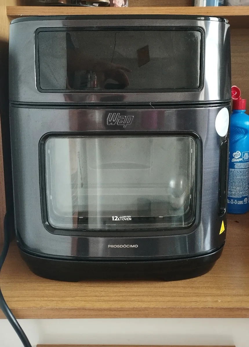 Fritadeira Air Fryer Oven Black Inox WAP WAOD2 12L 4 em 1 1800W 14