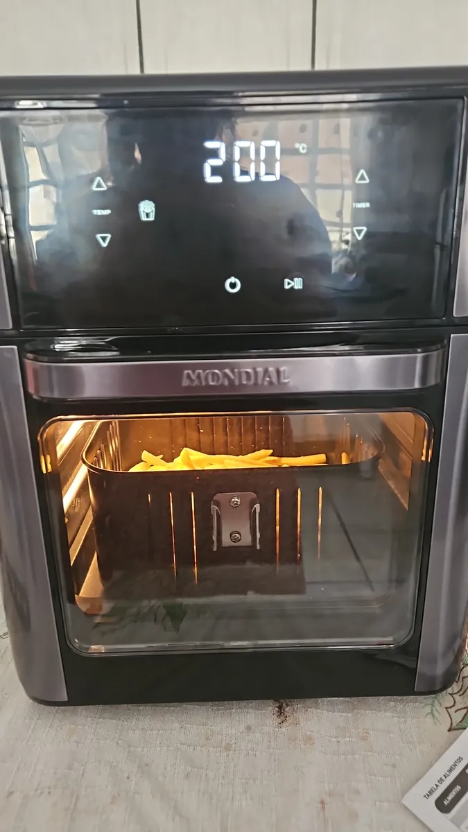 Fritadeira Air Fryer Forno Oven 12 Litros Mondial AFON-12L-BG 13