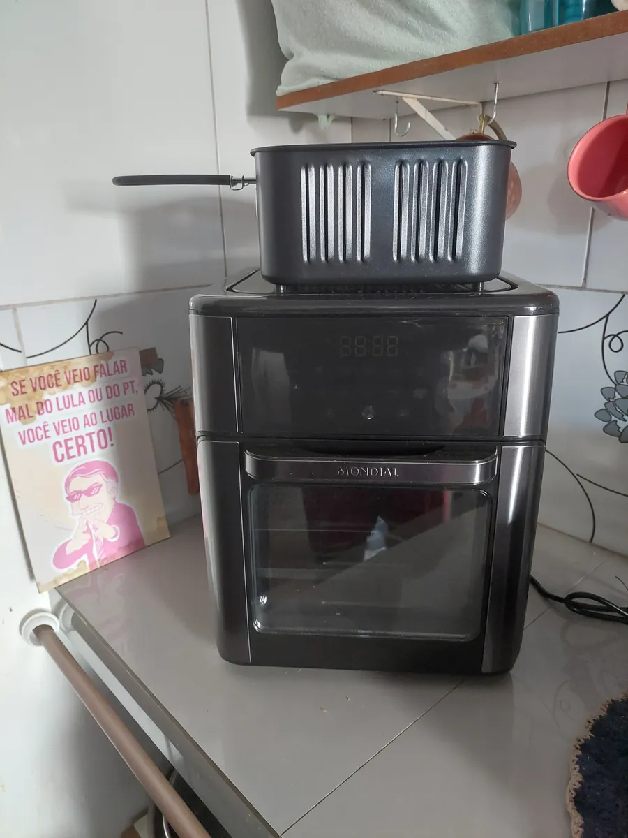 Fritadeira Air Fryer Forno Oven 12 Litros Mondial AFON-12L-BG 15