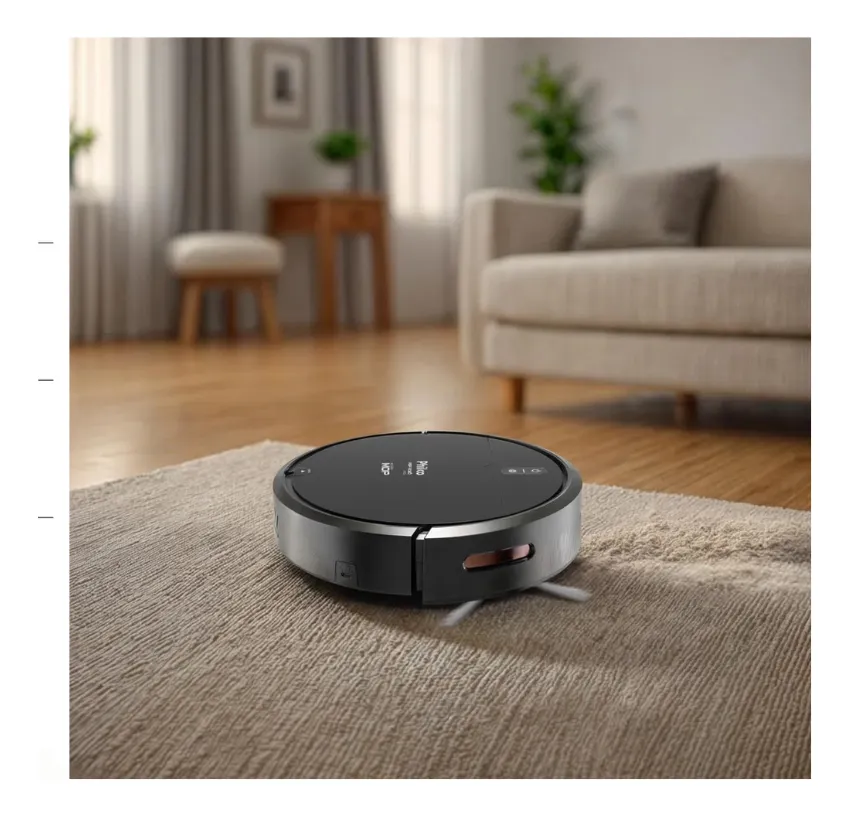 Aspirador de Pó Robô Philco 3 em 1 PAS23 Com Mop Preto 9