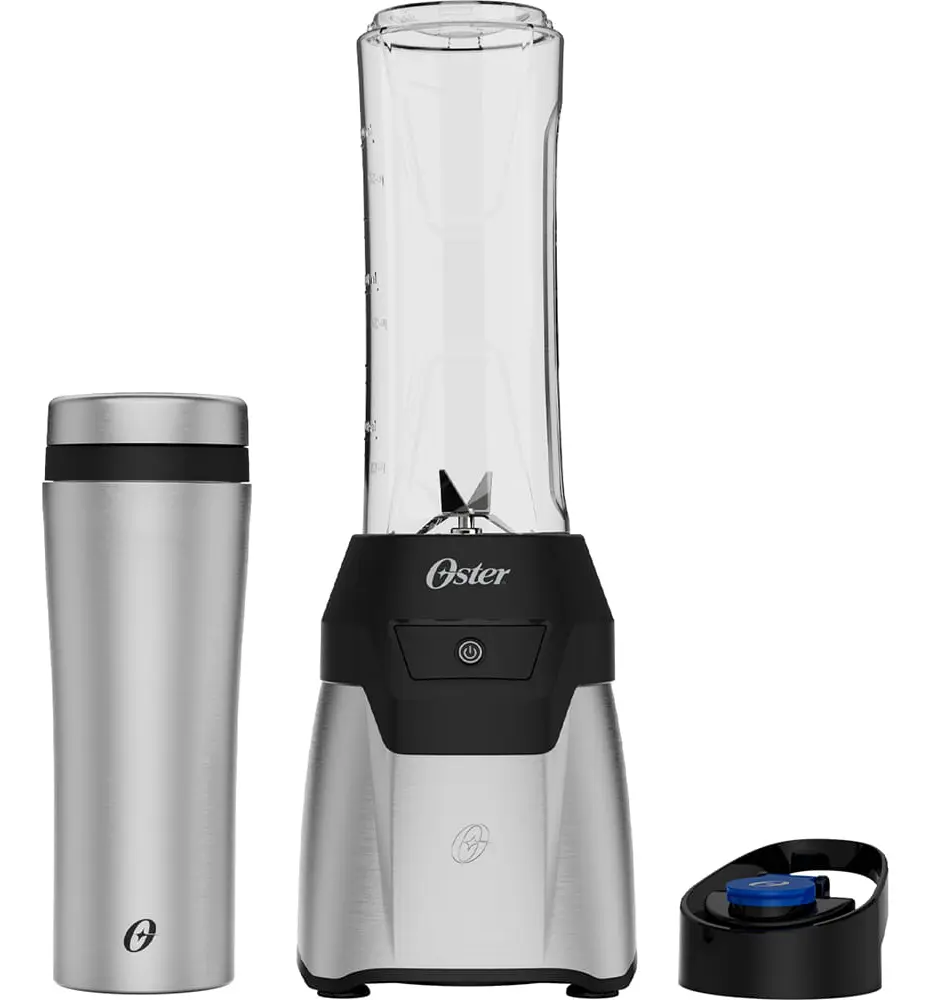 Blender Power Inox Oster Com 2 Jarras To Go Prateado OBLD750