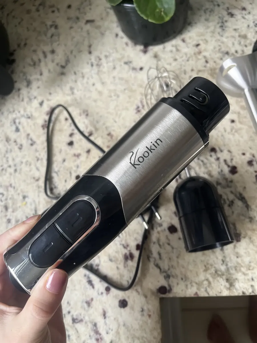Mixer de Mão Kookin Power Inox 3 em 1 800W 8 Velocidades Turbo 14