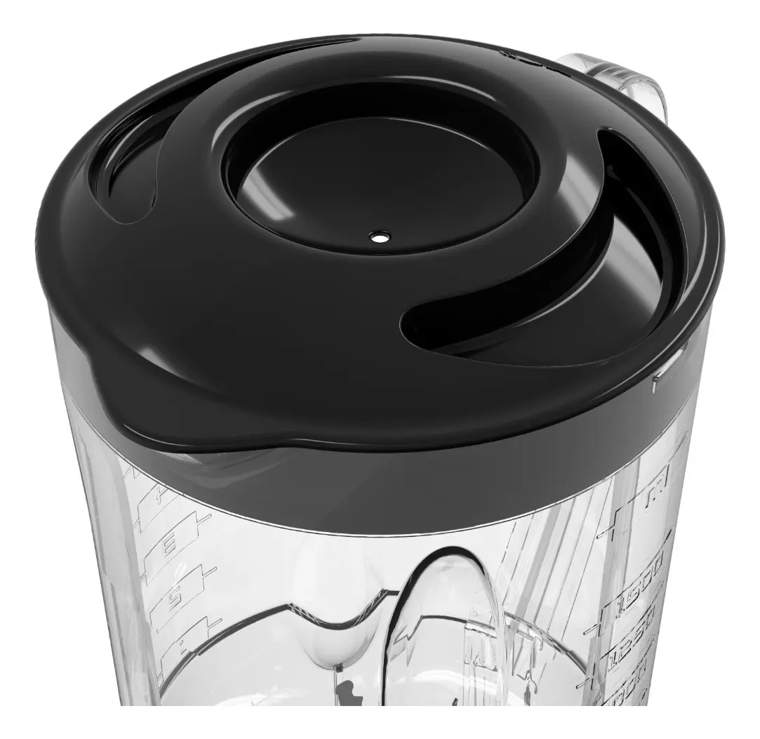 Liquidificador Britânia Diamante 1100 2,6L 600W 4 Velocidades Preto 11