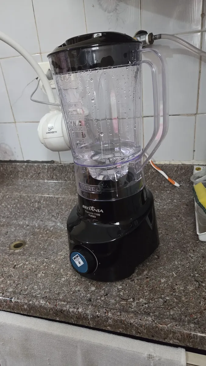 Liquidificador Britânia Diamante 1100 2,6L 600W 4 Velocidades Preto 16