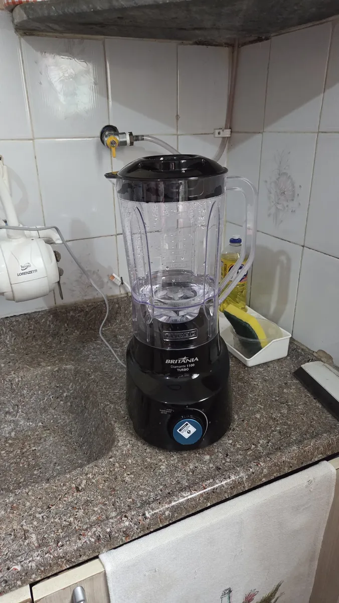 Liquidificador Britânia Diamante 1100 2,6L 600W 4 Velocidades Preto 18