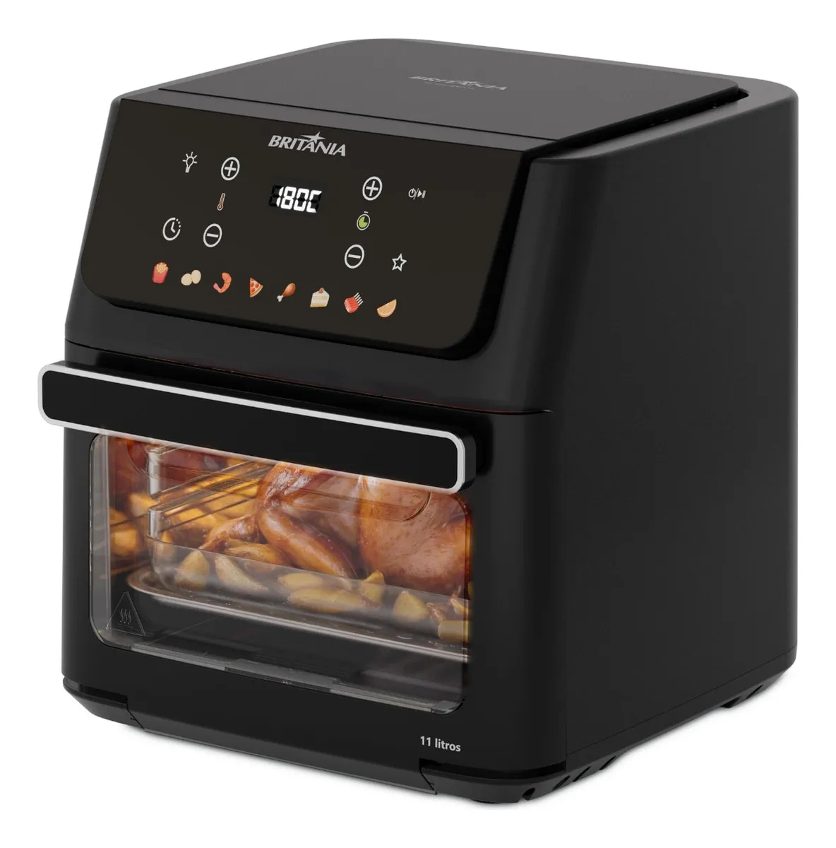 Fritadeira Air Fryer Oven Britânia BAF11A 11 Litros 1800W
