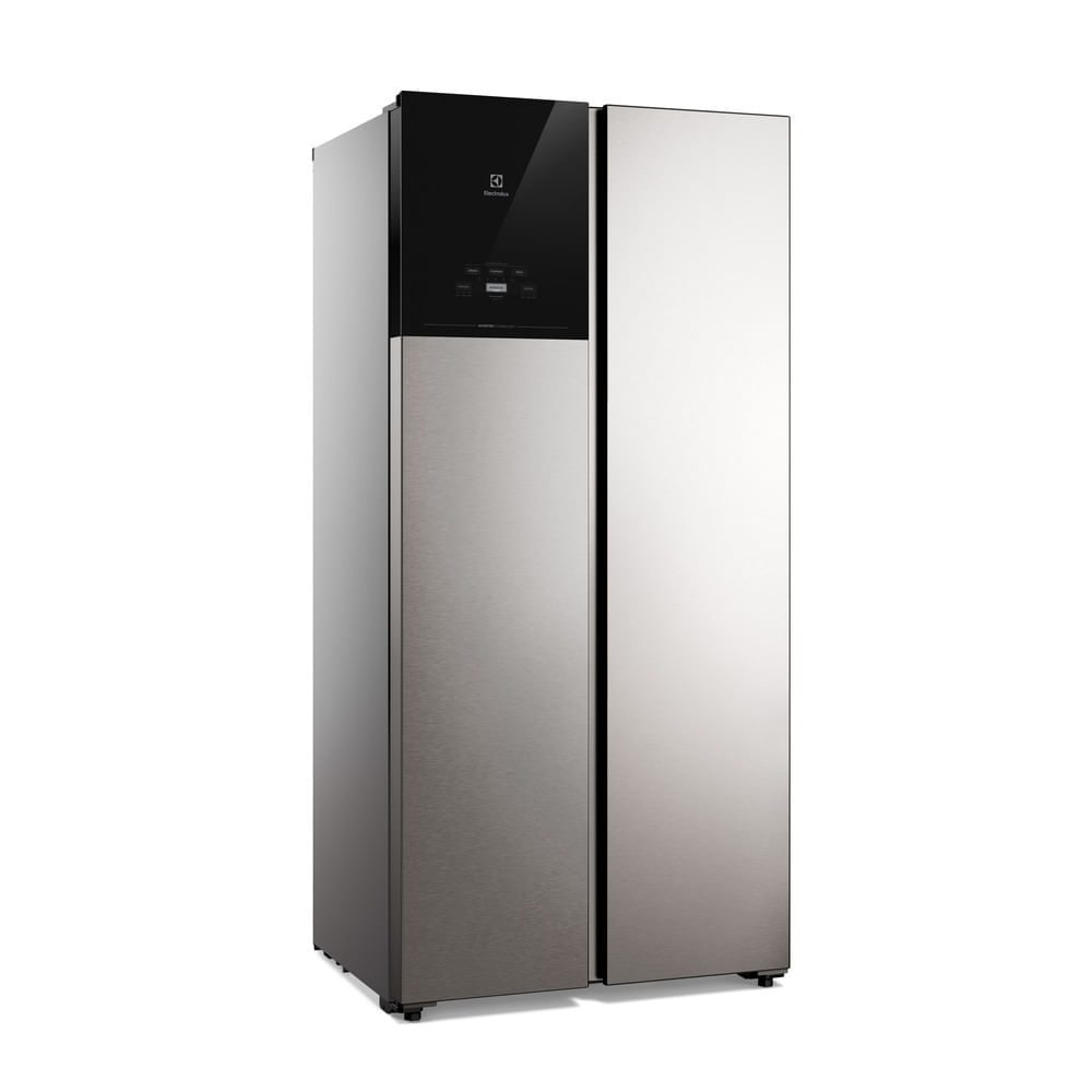 Geladeira Electrolux Side By Side 431L TasteGuard Inverter Efficient Inox (ES40S) 5